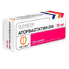 АТОРВАСТАТИН ТАБЛ.П/О, 10МГ, №60