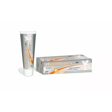ИБУПРОФЕН КРЕМ, ТУБА, 5% 30Г