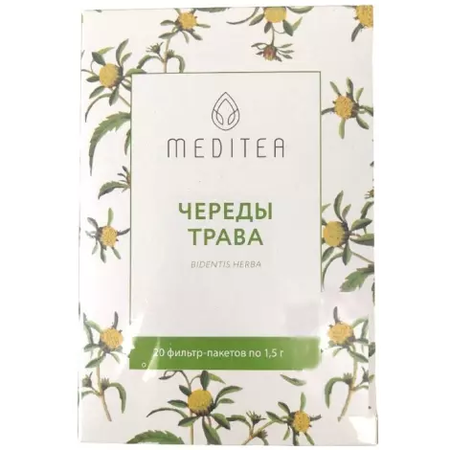 ЧЕРЕДЫ ТРАВА ФИЛЬТР-ПАКЕТ, 1,5Г, №20