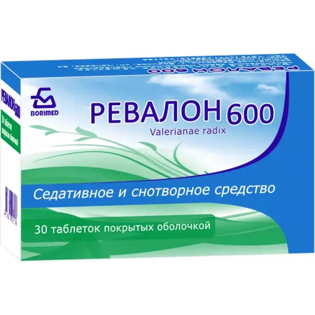 РЕВАЛОН 600 ТАБЛ.П/О, №30