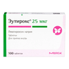 ЭУТИРОКС ТАБЛ., 25МКГ, №100