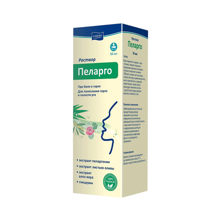 ПЕЛАРГО ФЛ., Р-Р, 50МЛ
