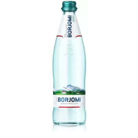 ВОДА МИНЕРАЛЬНАЯ БОРЖОМИ СТЕКЛ. УП., 0,5Л