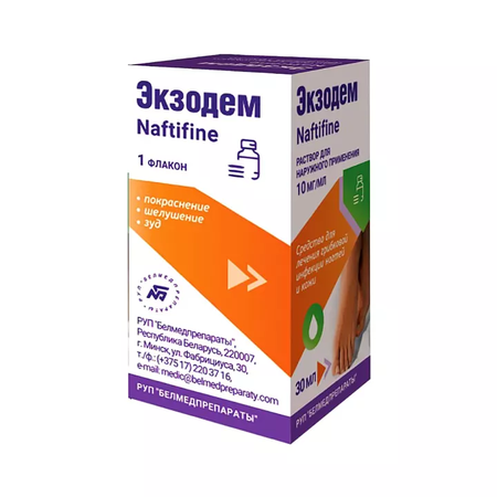 ЭКЗОДЕМ ФЛ., Р-Р НАР., 1% 30МЛ