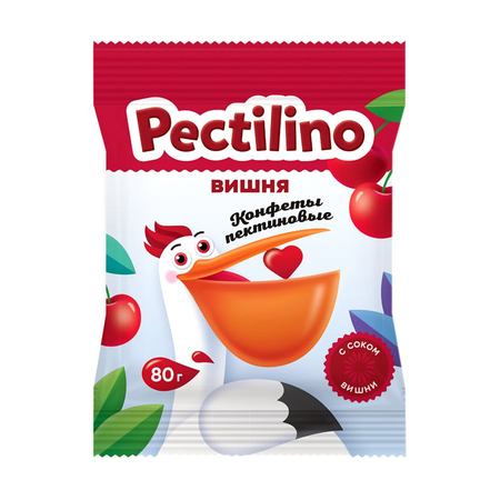 КОНФЕТЫ ПЕКТИНОВЫЕ PECTILINO (ПЕКТИЛИНО) С СОКОМ ЯБЛОКА УП., 80Г
