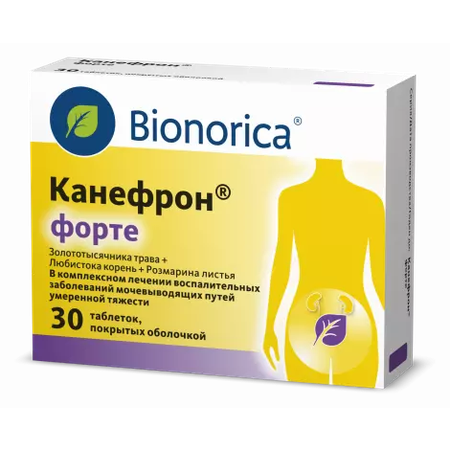 КАНЕФРОН ФОРТЕ ТАБЛ.П/О, №30