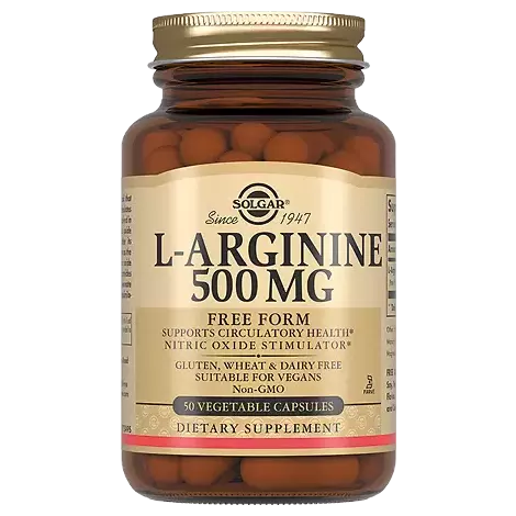 L-АРГИНИН КАПС., 500МГ, №50
