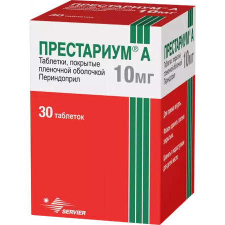 ПРЕСТАРИУМ А ТАБЛ.П/О, 10МГ, №30