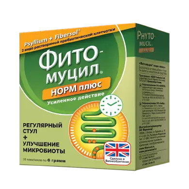 ФИТОМУЦИЛ НОРМ ПЛЮС ПАК., ПОР., 6Г, №10