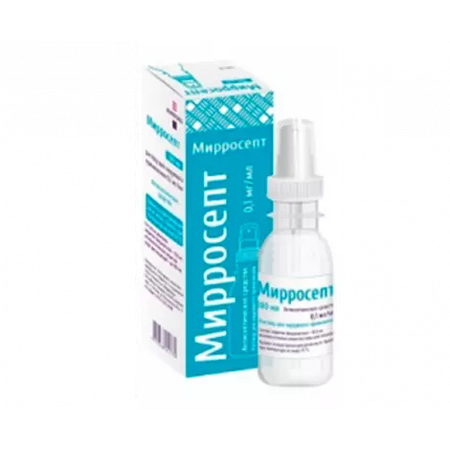 МИРРОСЕПТ ФЛ., СПРЕЙ, 0,1МГ/МЛ 100МЛ