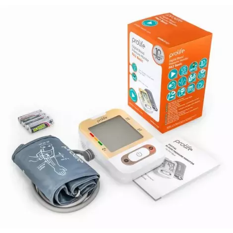 ИЗМЕРИТЕЛЬ АРТЕРИАЛЬНОГО ДАВЛЕНИЯ АВТОМАТИЧЕСКИЙ PROLIFE PA2 BASIC
