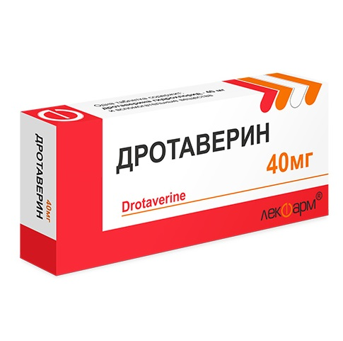 ДРОТАВЕРИН ТАБЛ., 40МГ, №40