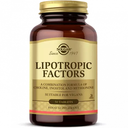 ЛИПОТРОПНЫЙ ФАКТОР ТАБЛ., №50