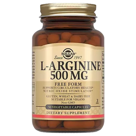 L-АРГИНИН КАПС., 500МГ, №50