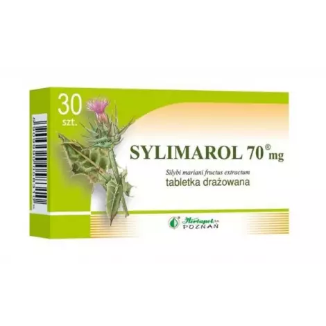 СИЛИМАРОЛ ТАБЛ.П/О, 70МГ, №30