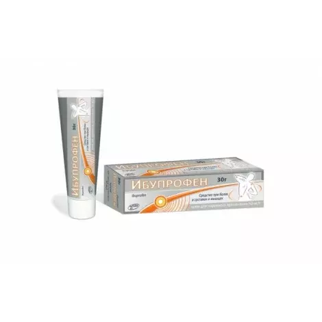 ИБУПРОФЕН КРЕМ, ТУБА, 5% 30Г