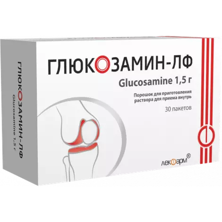 ГЛЮКОЗАМИН ПАК., ПОР.ОРАЛ., 1,5Г, №30