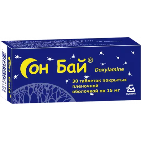 СОН БАЙ ТАБЛ.П/О, 15МГ, №30