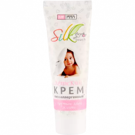 КРЕМ ДЕТ. SILKTOUCH Г/АЛЛЕРГ. С ПЕРВЫХ ДНЕЙ ЖИЗНИ УП., 75МЛ