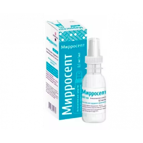 МИРРОСЕПТ ФЛ., СПРЕЙ, 0,1МГ/МЛ 100МЛ
