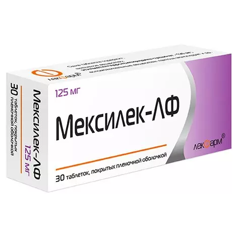 МЕКСИЛЕК ТАБЛ.П/О, 125МГ, №30